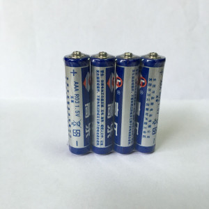 Chinese Battery Manufacturer AAA Dry Cell Battery (R03) Real Image