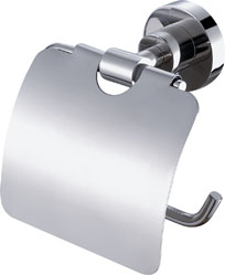 Big Round Base Toilet Paper Holder with Cover (06-1204)